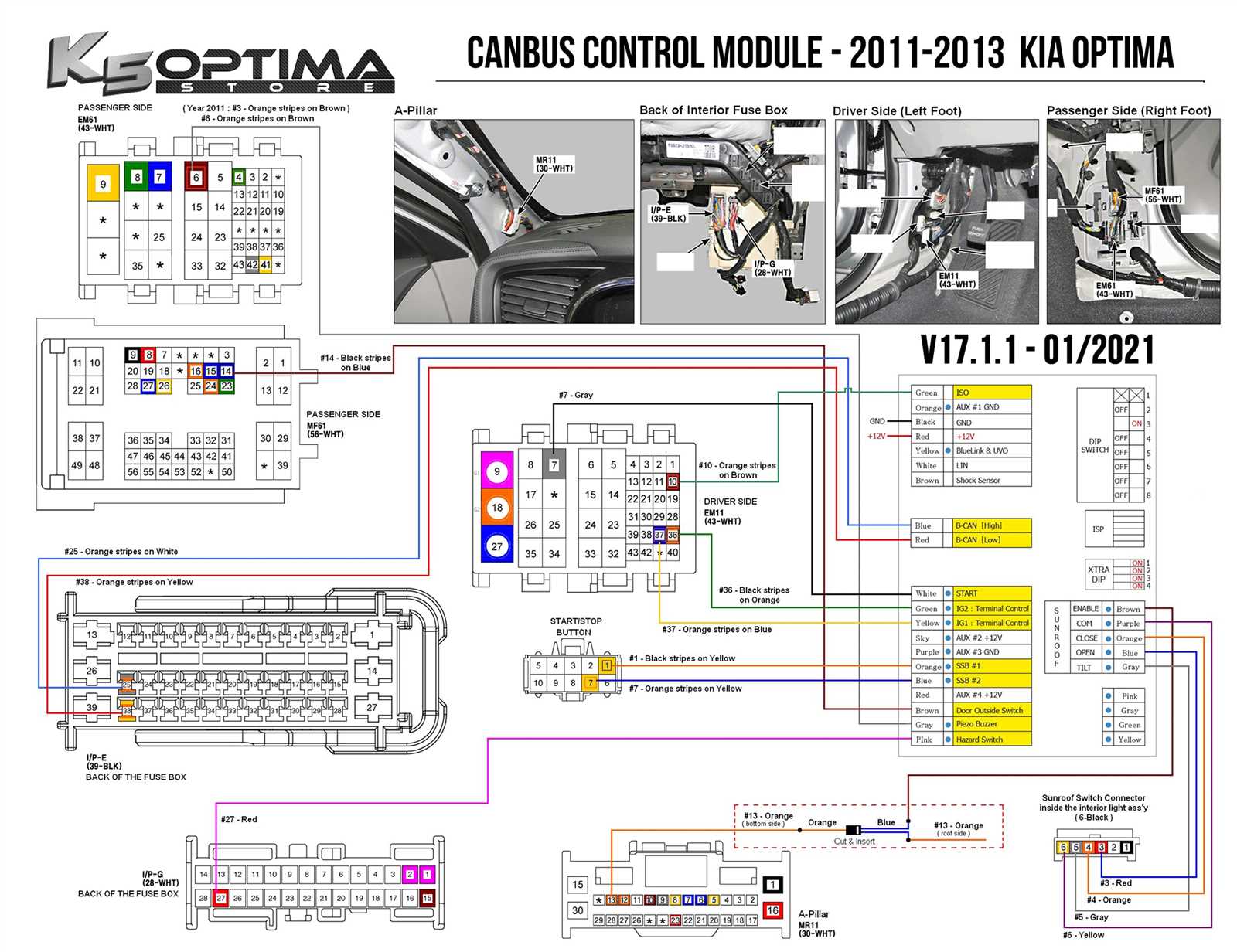 2013 kia optima radio wiring diagram