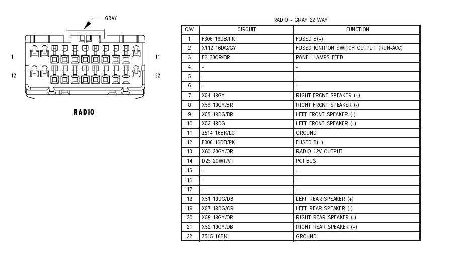 2014 jeep compass radio wiring diagram