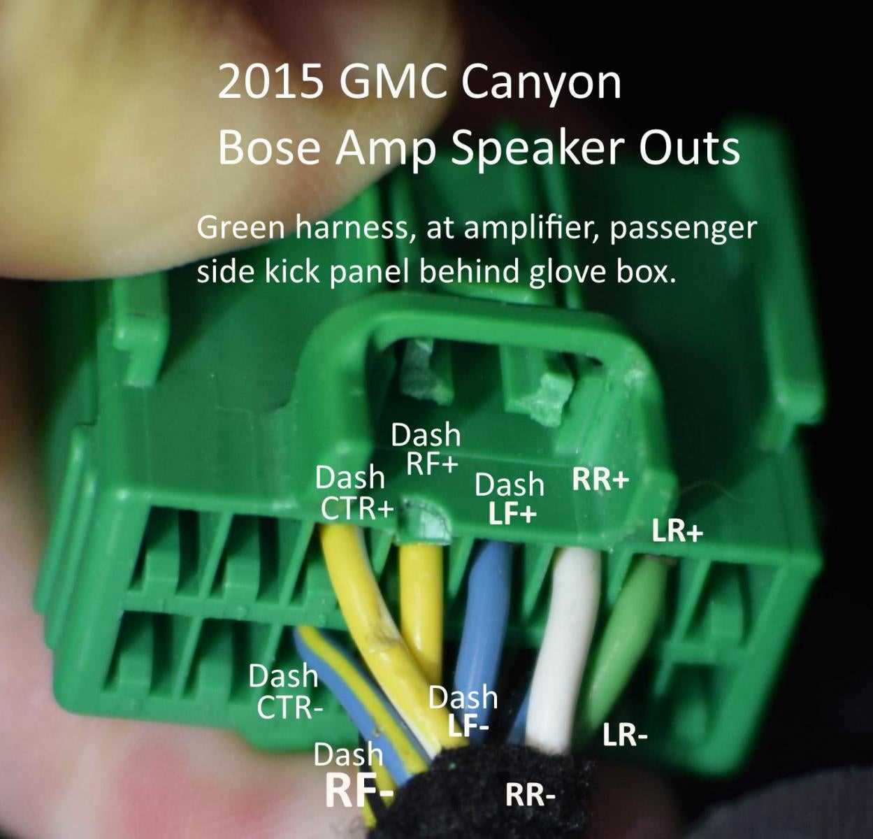 2017 gmc sierra bose amp wiring diagram
