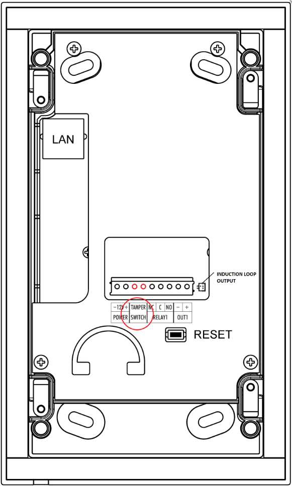 tamper switch wiring diagram