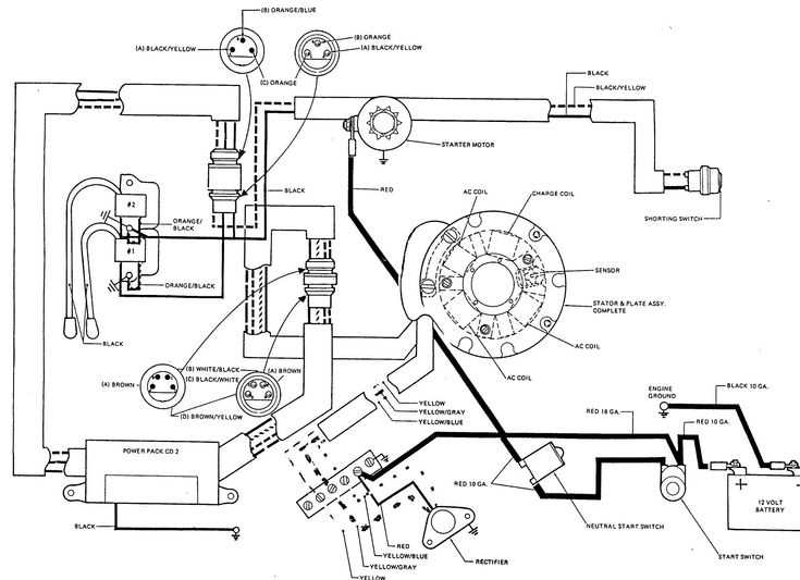 mercury outboard ignition switch wiring diagram