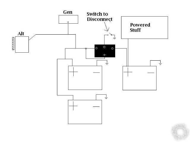 diode isolator wiring diagram