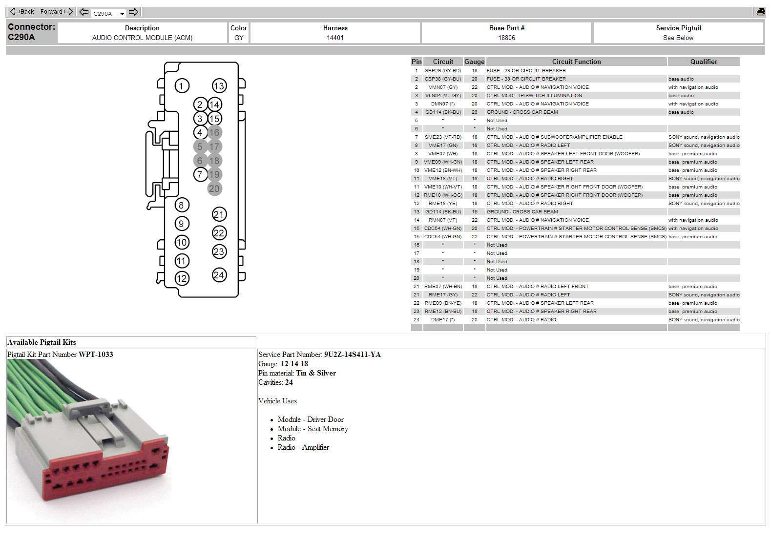 2006 f150 stereo wiring diagram