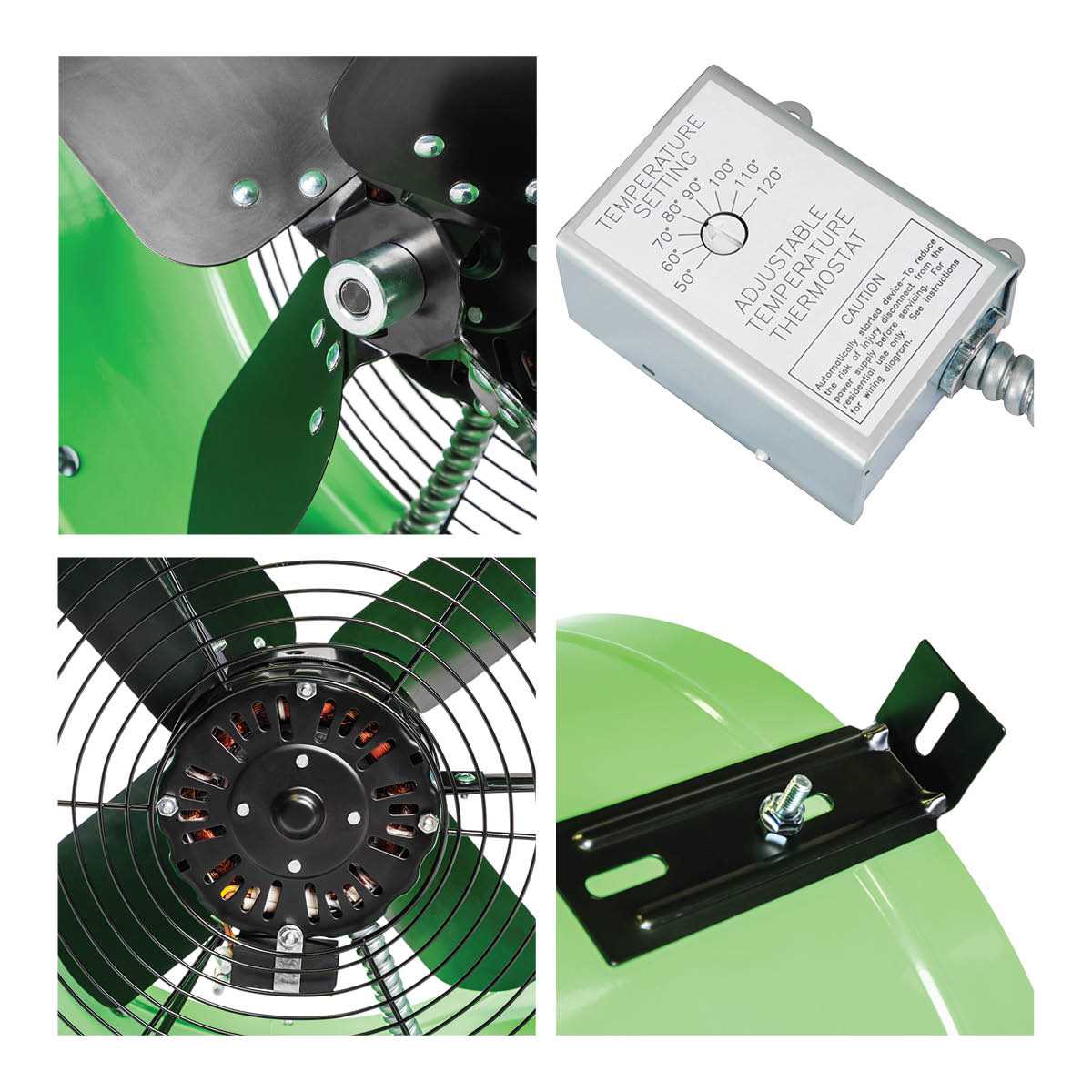 wiring an attic fan with thermostat diagram