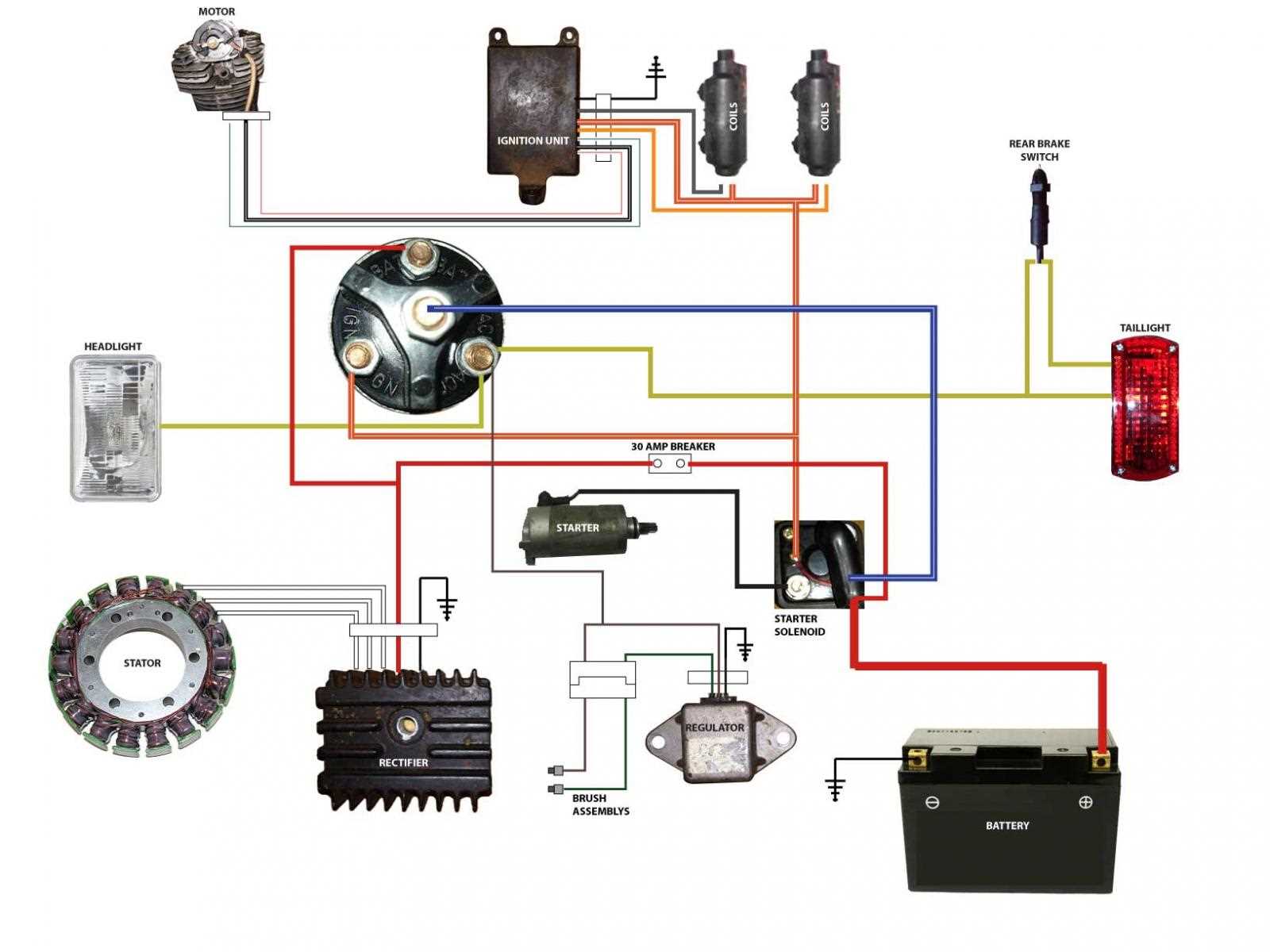 1996 yamaha royal ignition switch wiring diagram