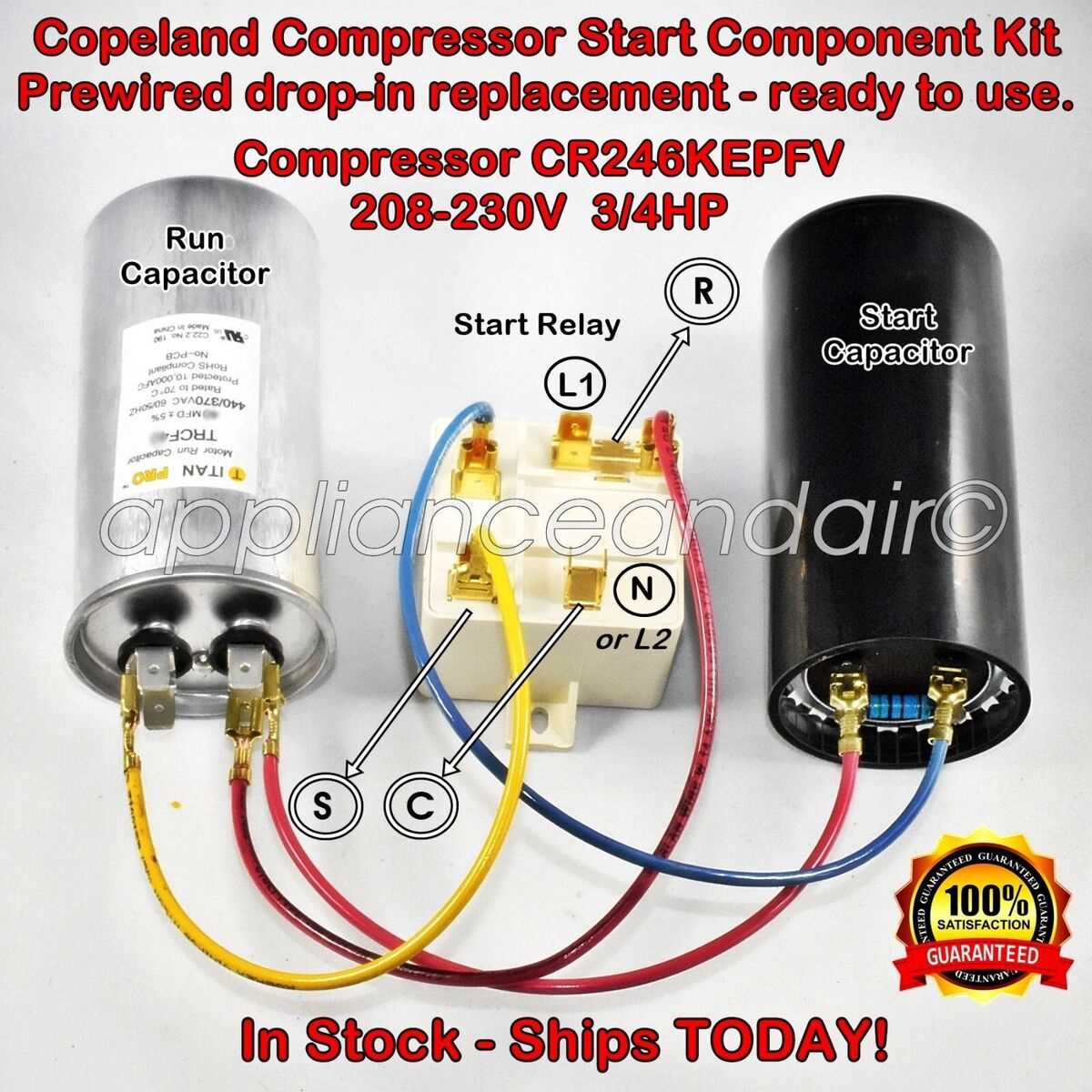 copeland scroll compressor wiring diagram