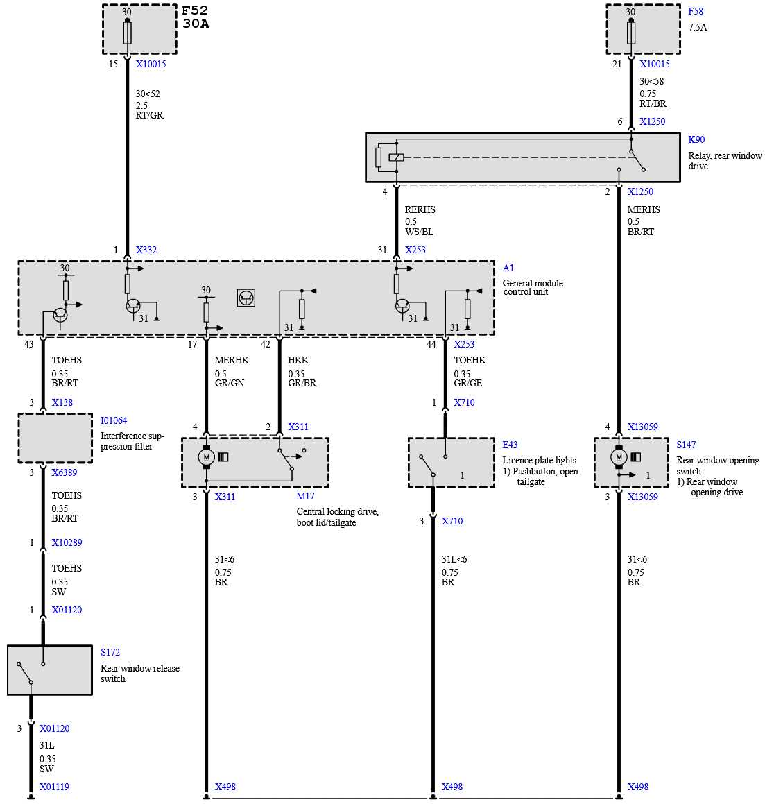 bmw e46 ignition switch wiring diagram