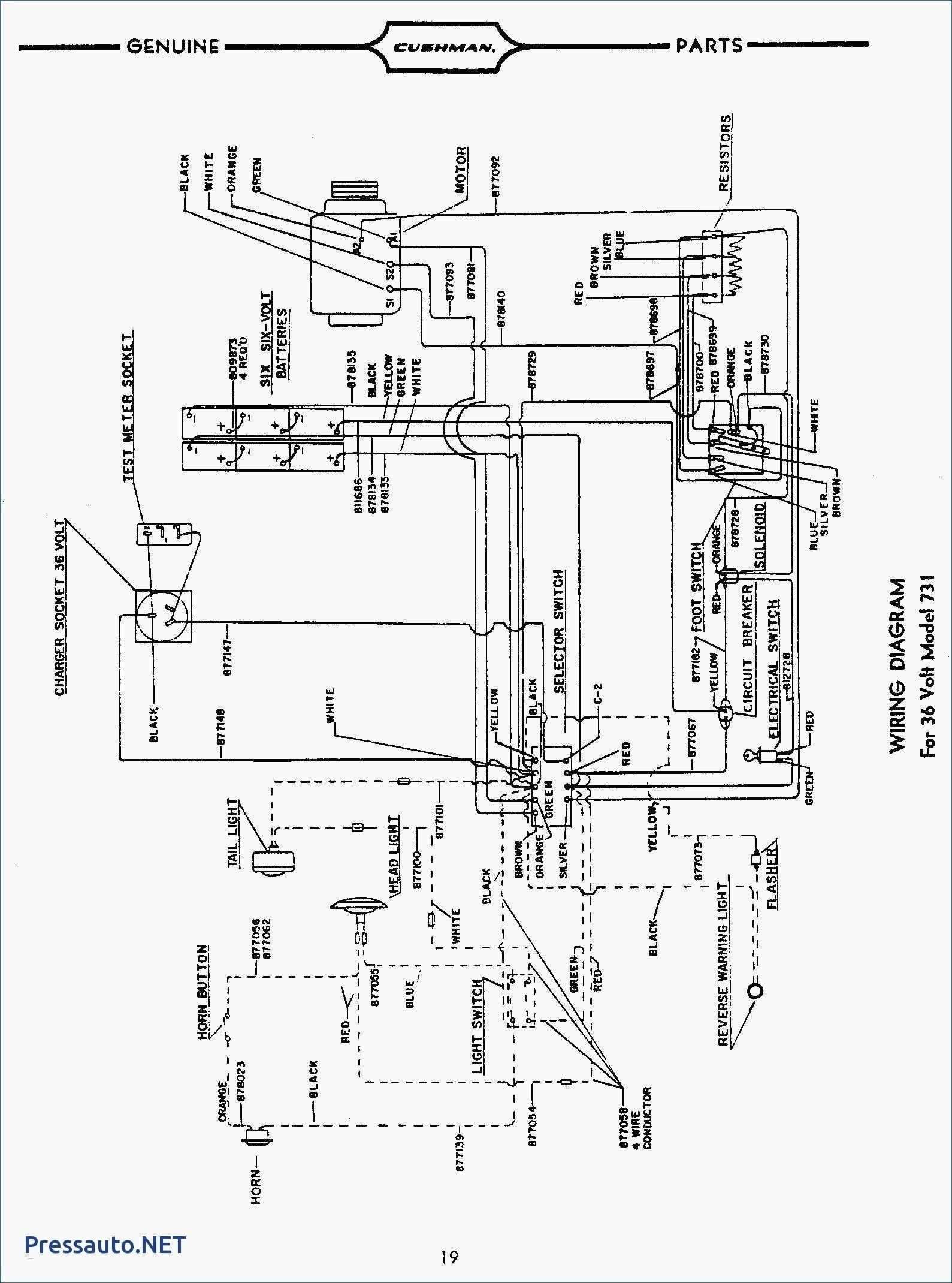 club car precedent 48 volt wiring diagram