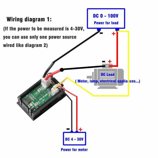 volt gauge wiring diagram