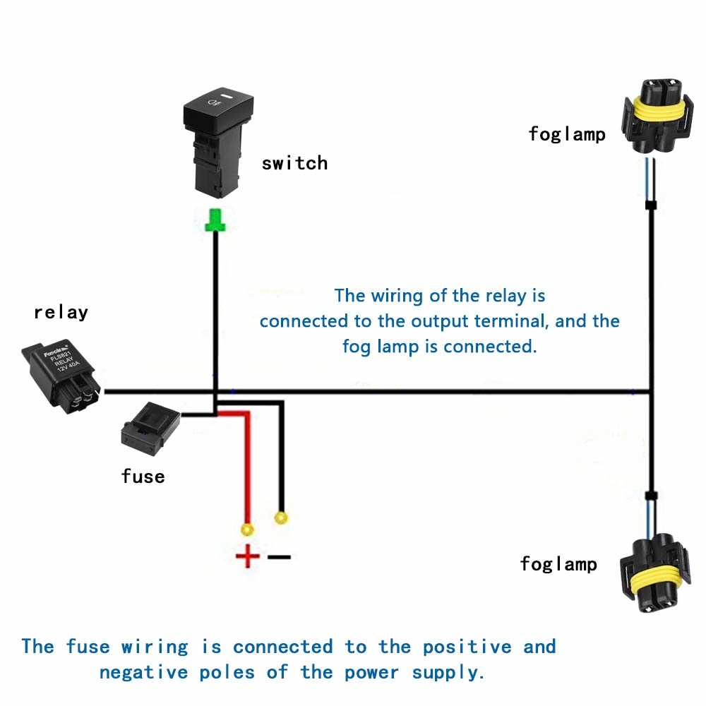 fog light switch wiring diagram