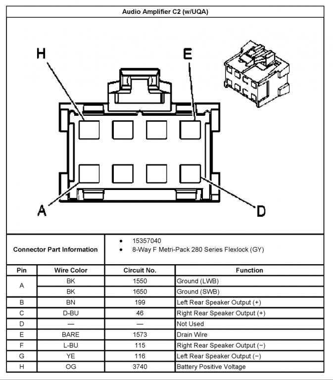 2017 gmc sierra bose amp wiring diagram