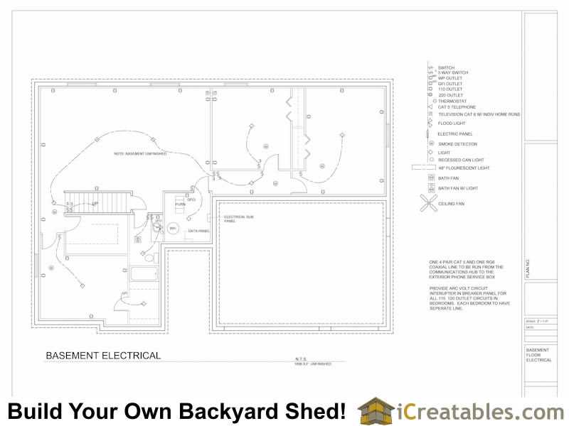 basement electrical wiring diagrams