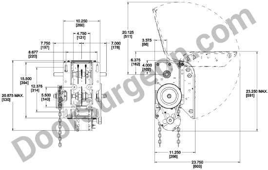 commercial overhead door wiring diagram