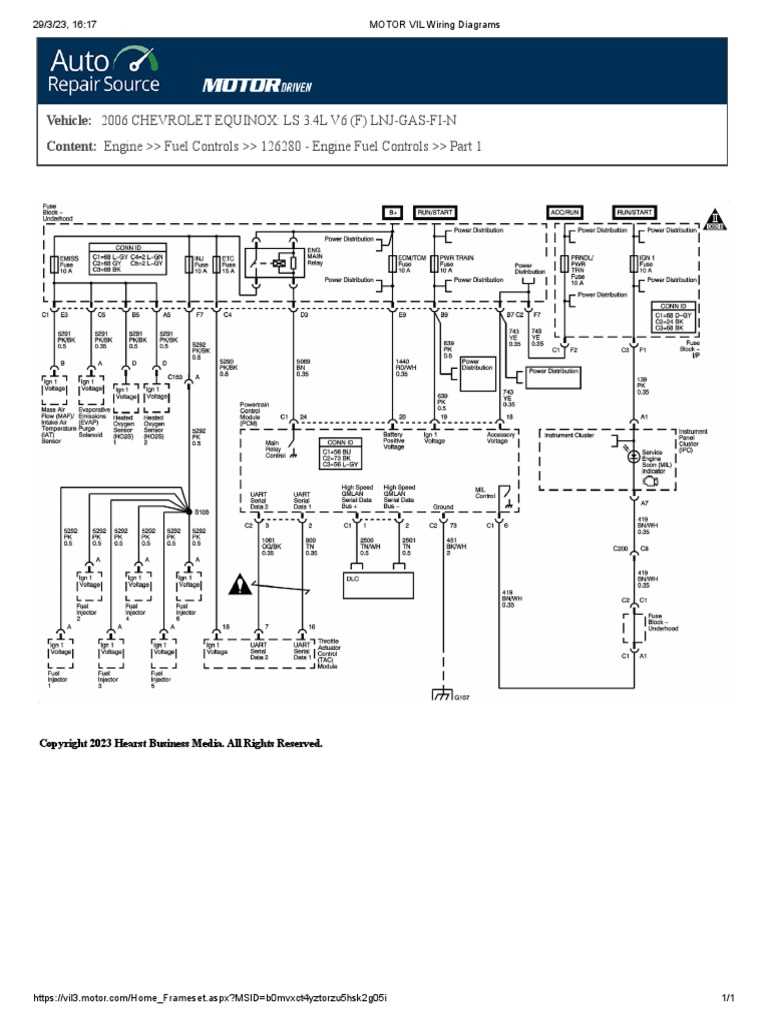 2006 chevy equinox wiring diagram