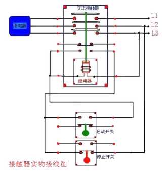 auxiliary contactor wiring diagram