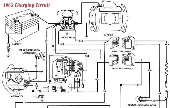 66 mustang wiring diagram