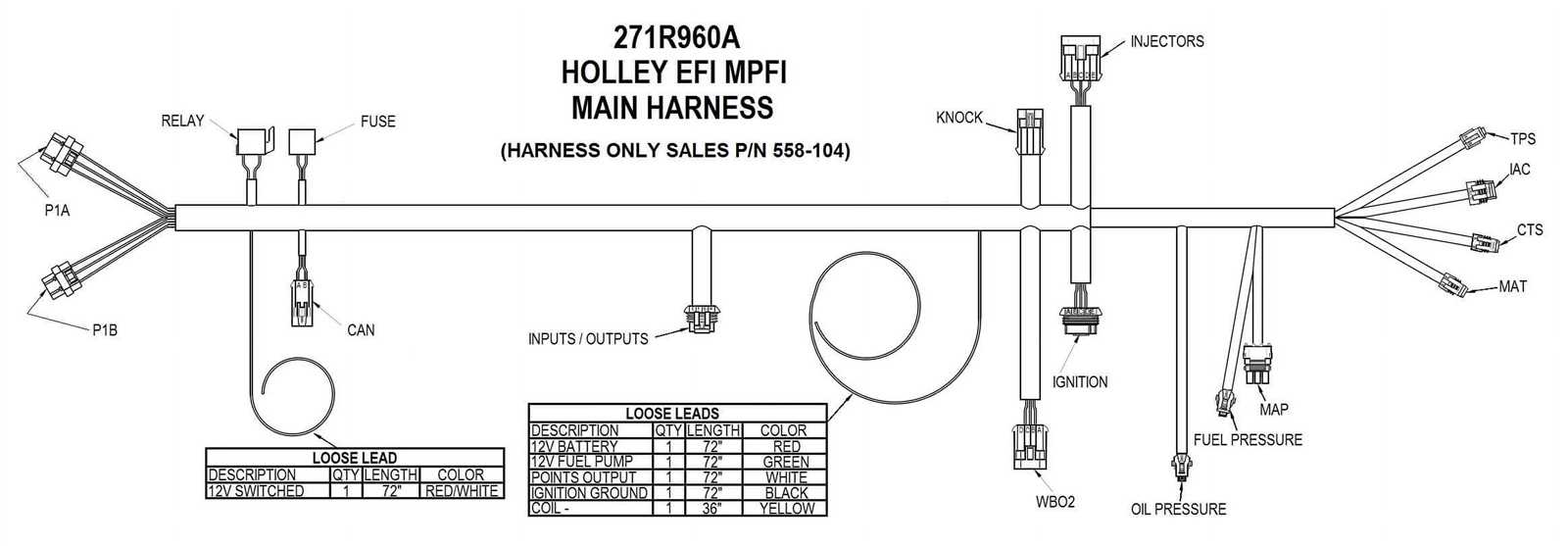 holley dominator wiring diagram