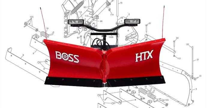 boss plow wiring diagram truck side