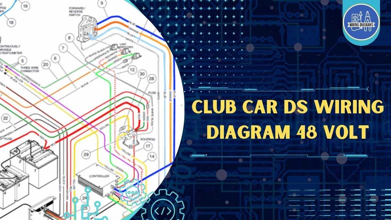 48 volt golf cart battery wiring diagram