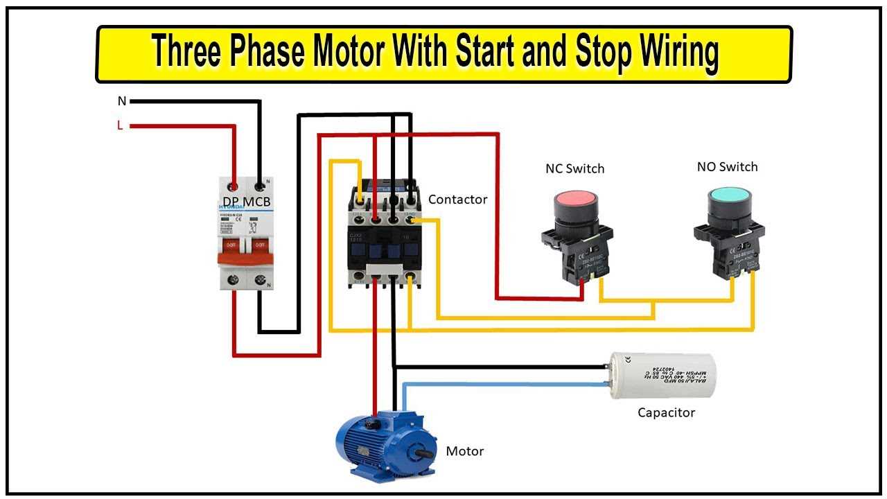 208 3 phase motor wiring diagram