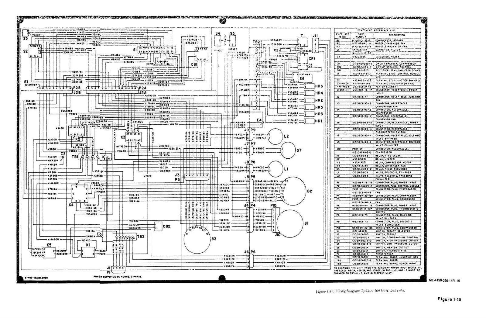 208 single phase wiring diagram