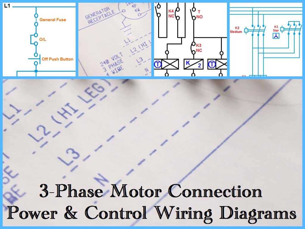 220v 3 phase motor wiring diagram