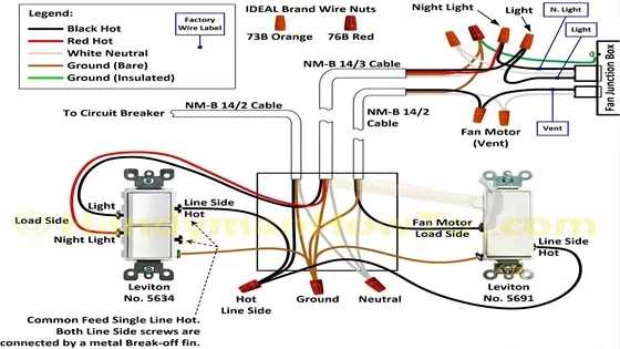 220v switch wiring diagram