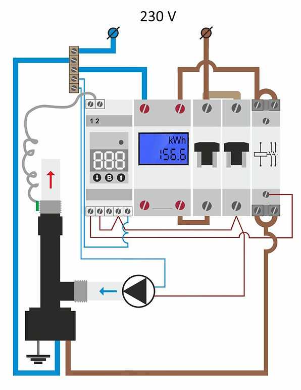 230 volt single phase wiring diagram