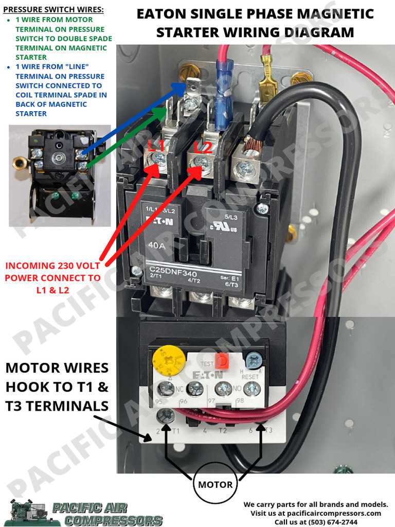 230 vac single phase wiring diagram