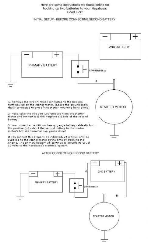 24 volt battery wiring diagram
