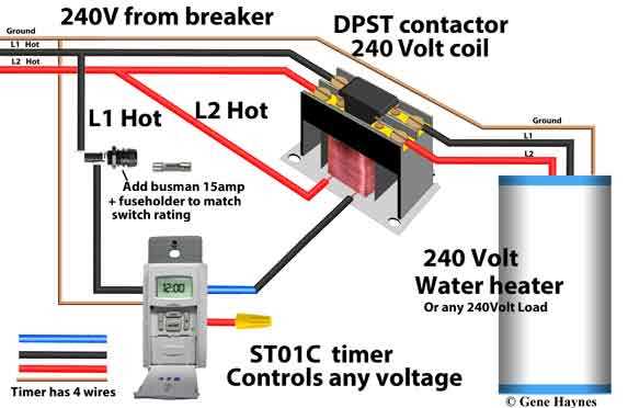 240v photocell wiring diagram