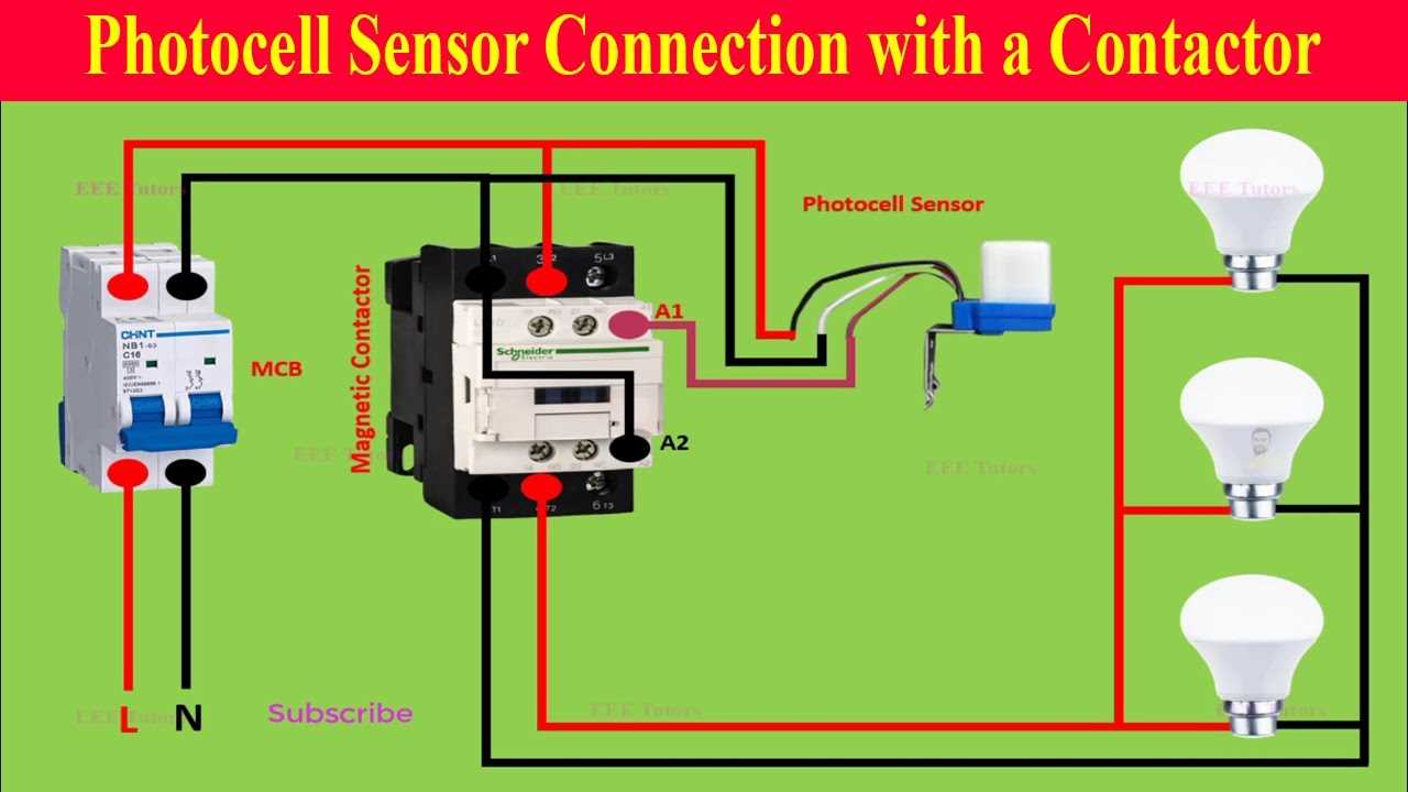 240v photocell wiring diagram