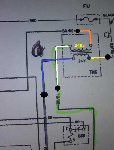 240v to 24v transformer wiring diagram