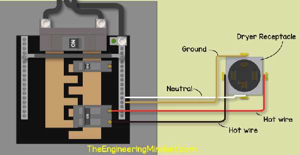 240v wiring diagram 3 wire