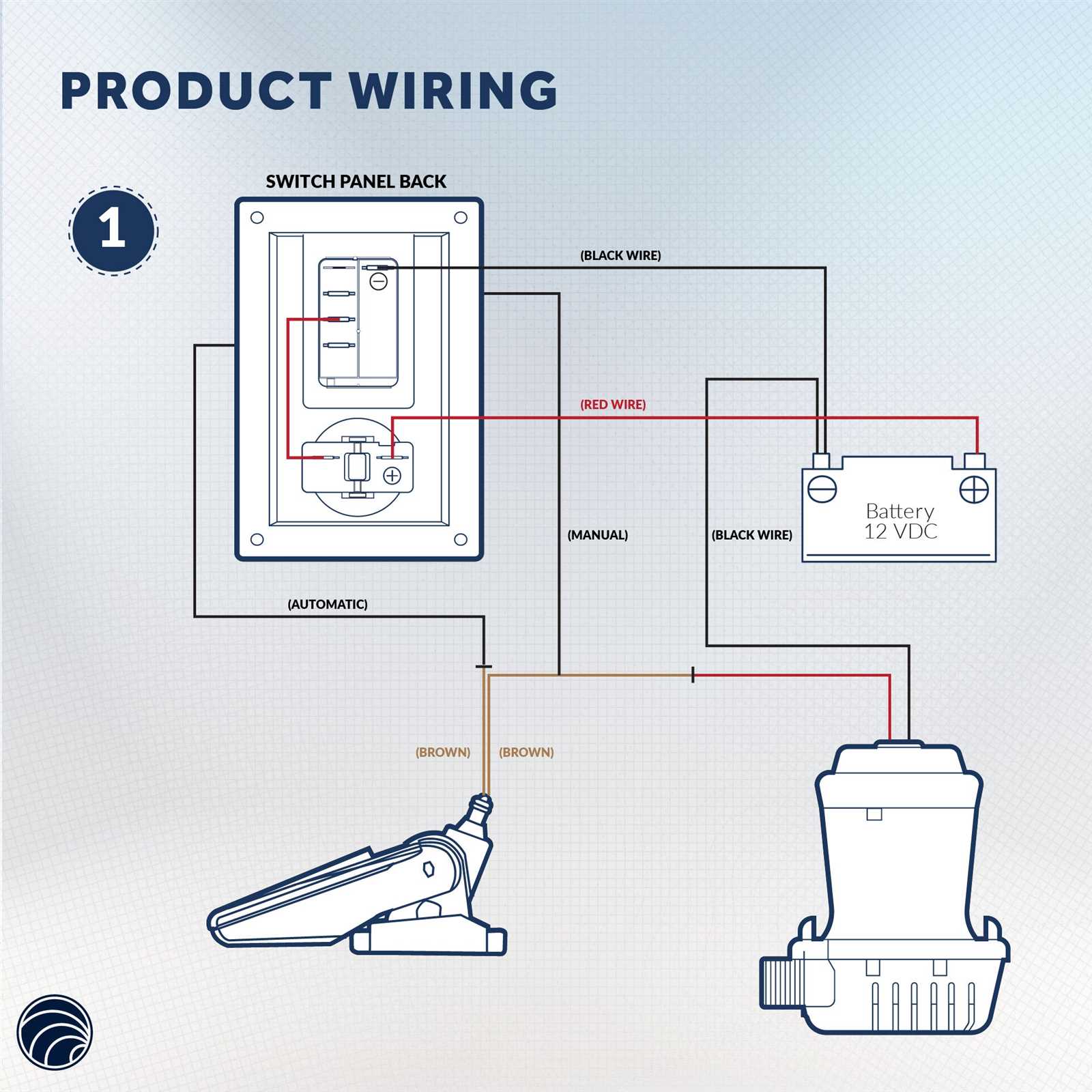 3 way bilge pump switch wiring diagram