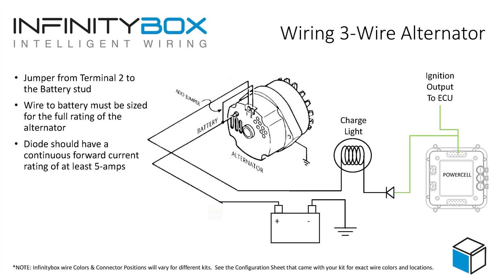 3 wire gm alternator wiring diagram