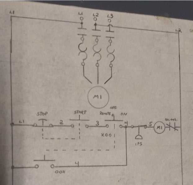 3 phase stop start wiring diagram