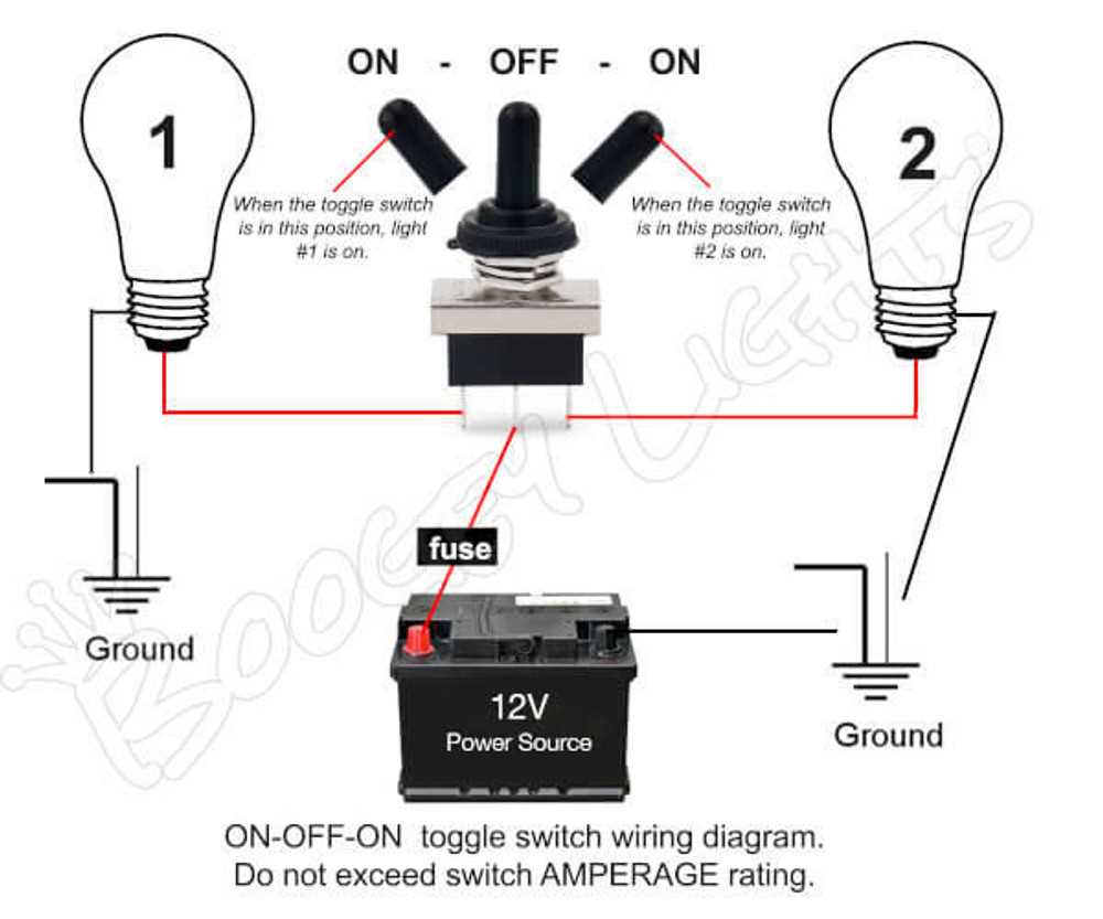 3 pin 3 prong toggle switch wiring diagram