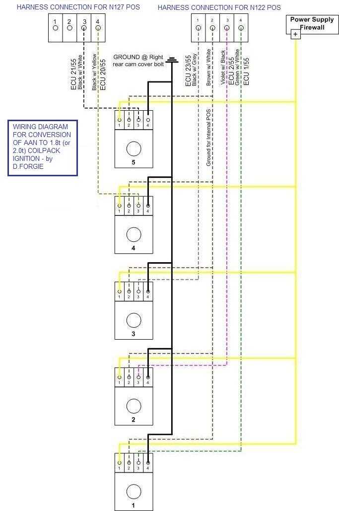 3 pin coil pack wiring diagram