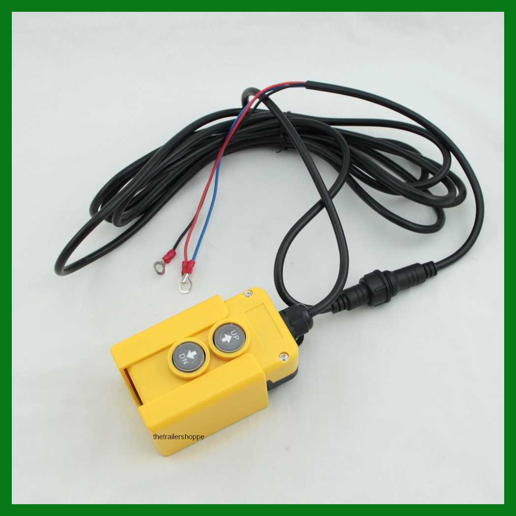 3 wire dump trailer remote control switch wiring diagram