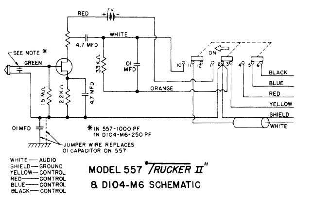 4 pin microphone wiring diagram