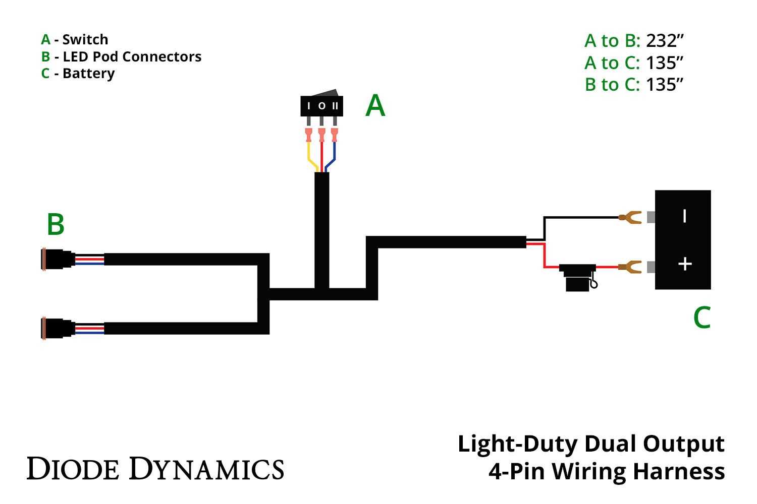 4 prong switch wiring diagram