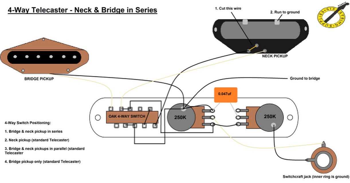 4 way tele wiring diagram