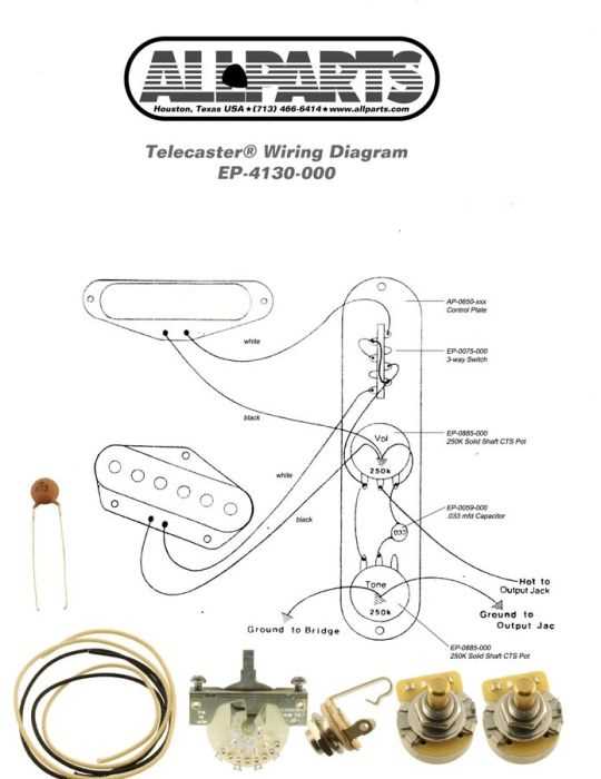 4 way telecaster wiring diagram