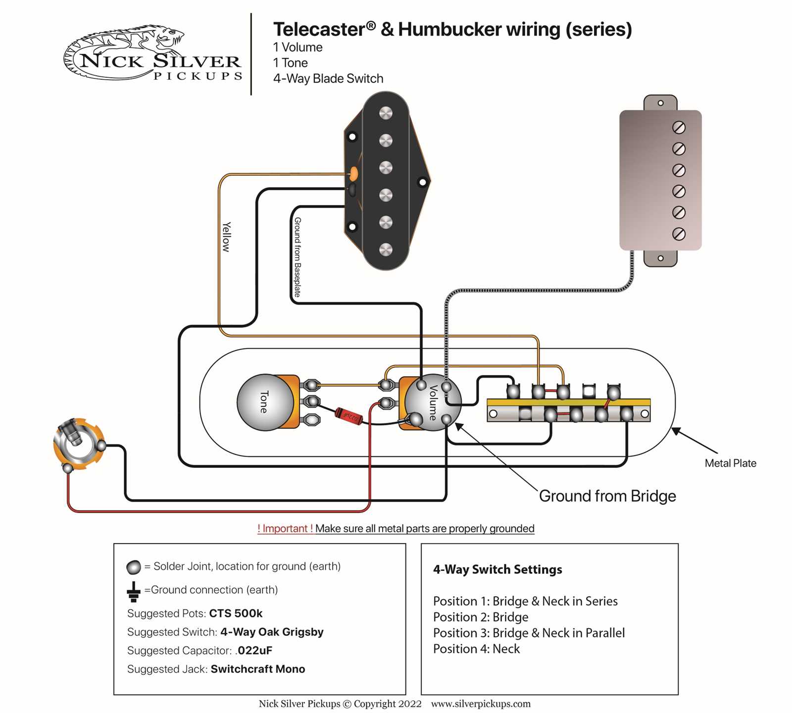 4 way telecaster wiring diagram