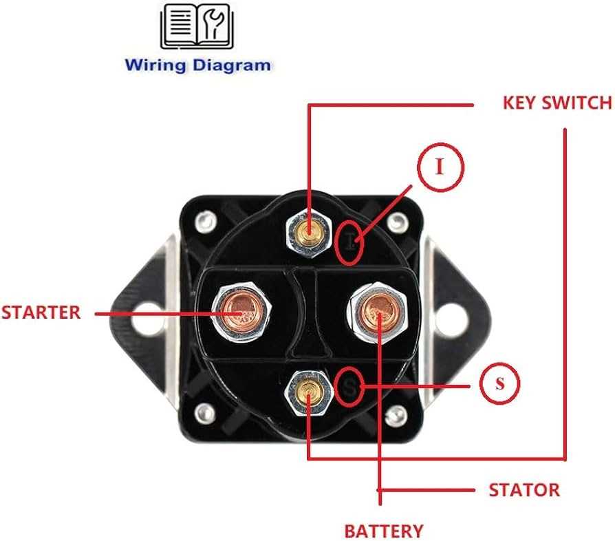 4 pole starter relay wiring diagram