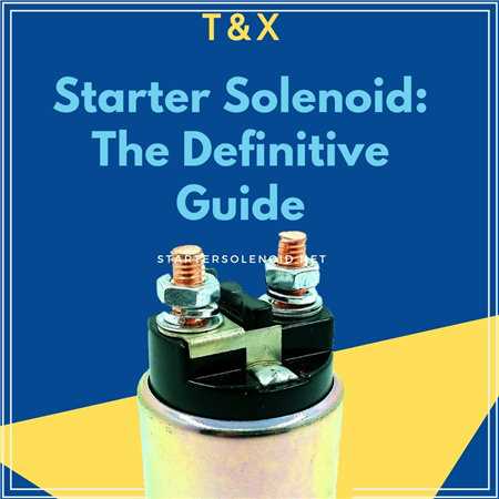 4 pole starter solenoid wiring diagram