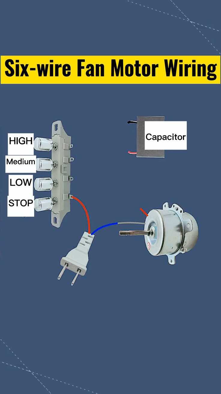 4 wire condenser fan motor wiring diagram