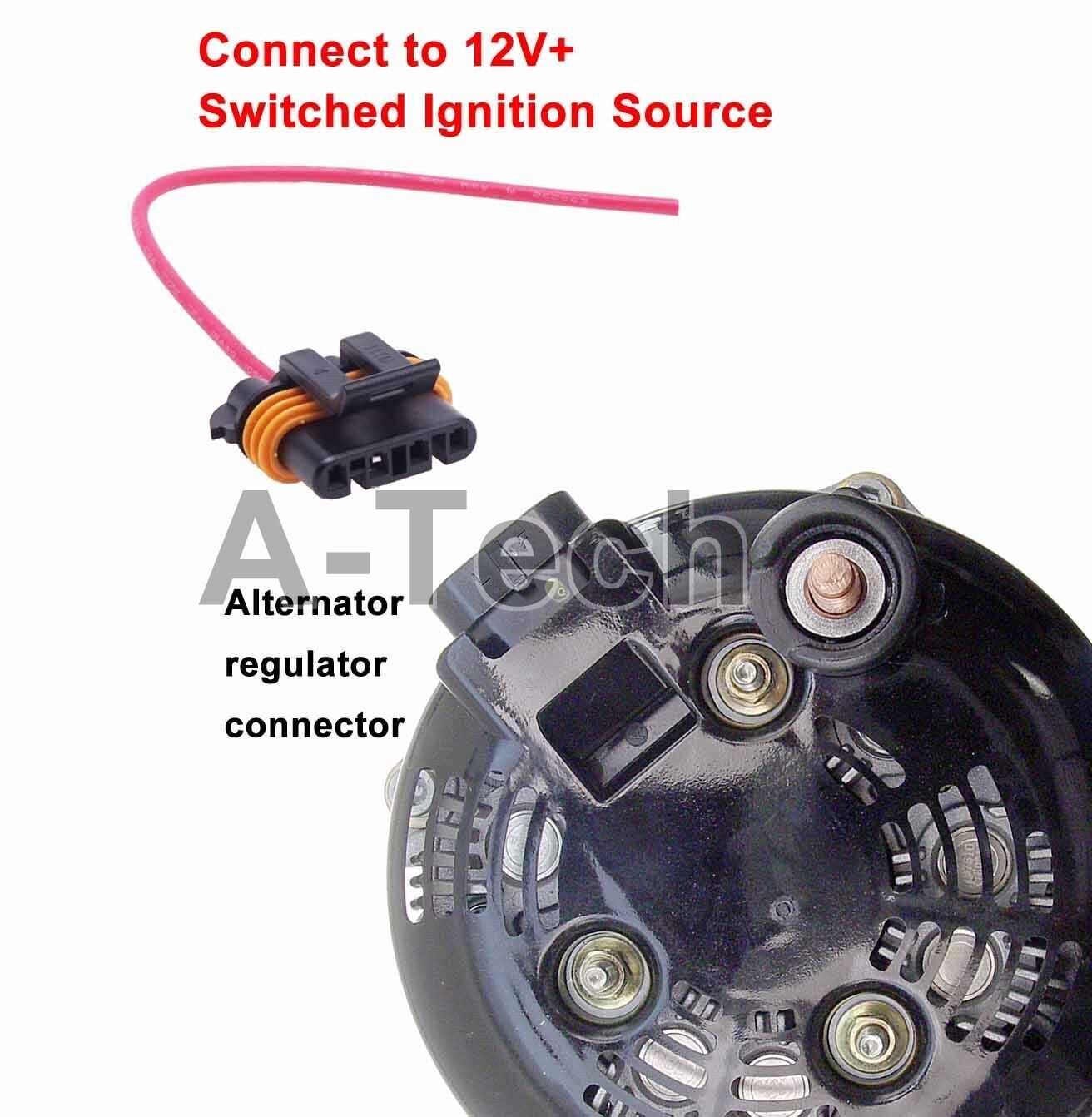 4 wire gm alternator wiring diagram