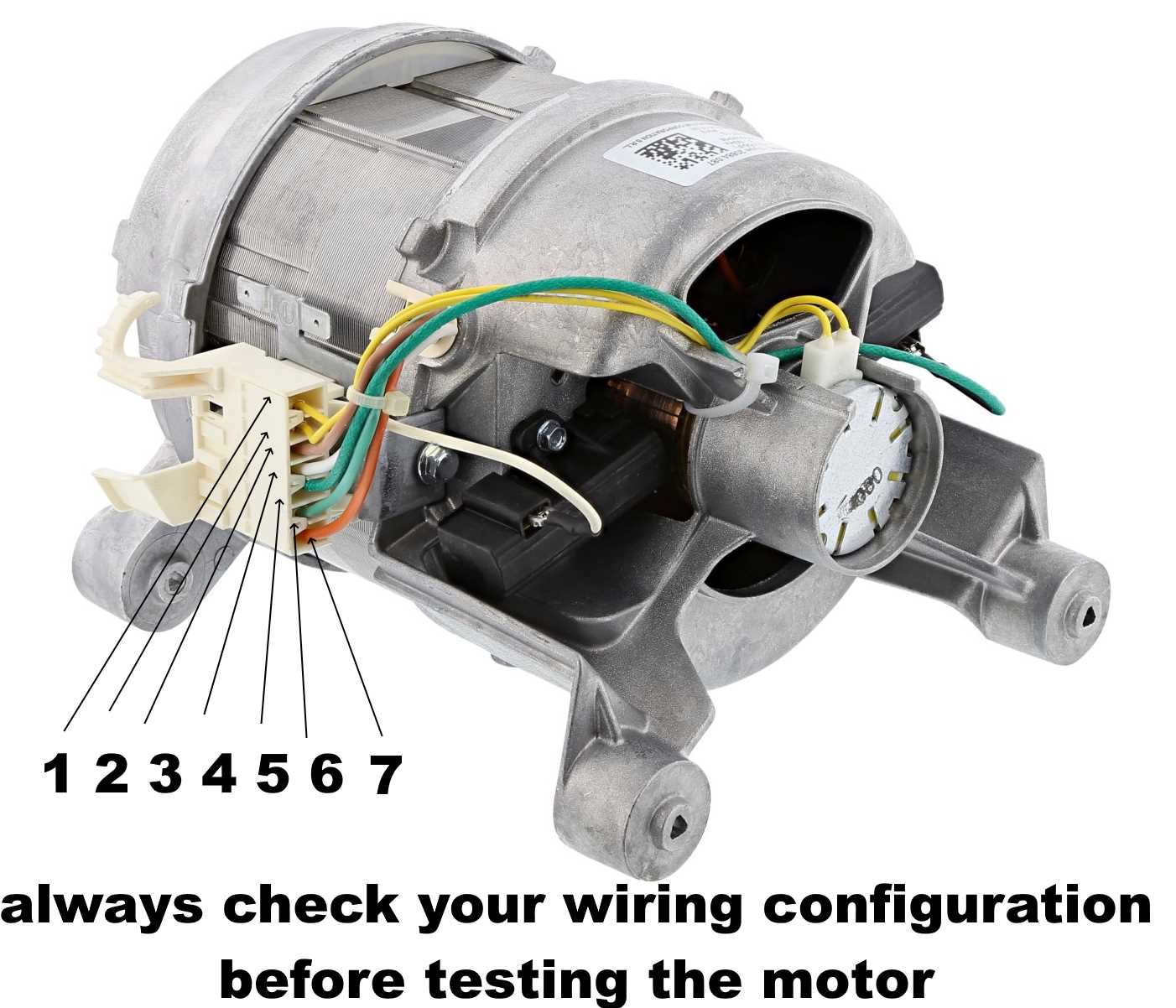 4 wire washing machine motor wiring diagram